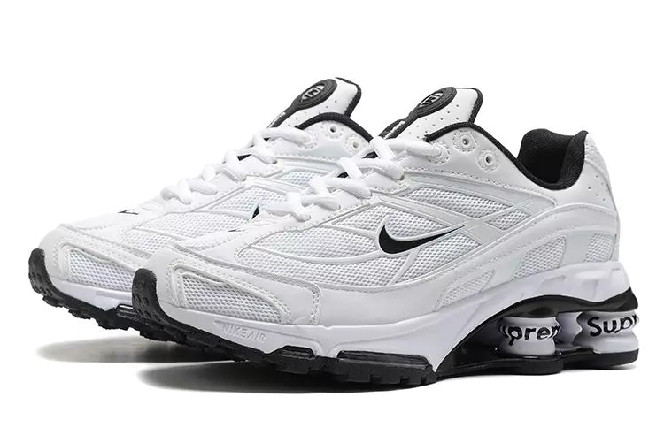 Nike Shox R2 x Supreme "White Black"