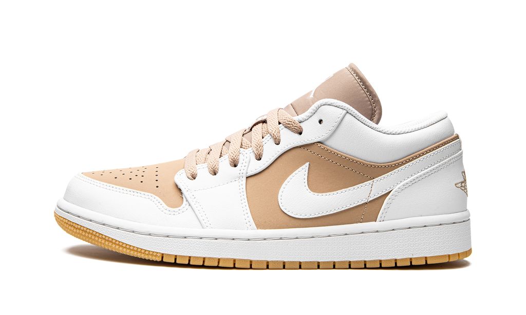 Jordan 1 Low Hemp White