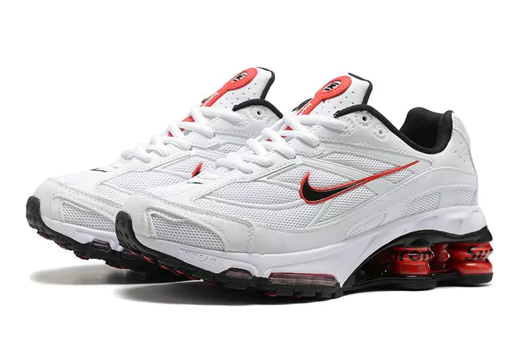 Nike Shox R2 x Supreme "White Red"