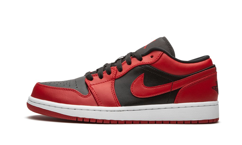 Jordan 1 Low Bred Toe Red