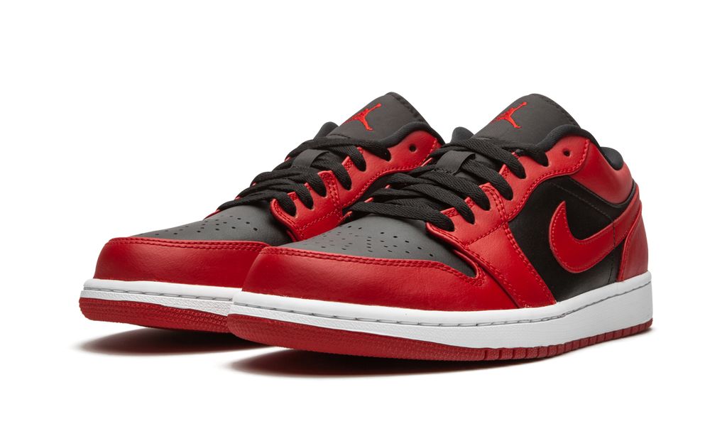 Jordan 1 Low Bred Toe Red