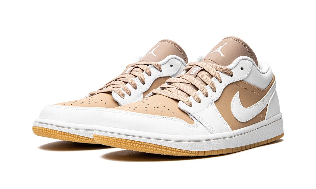 Jordan 1 Low Hemp White