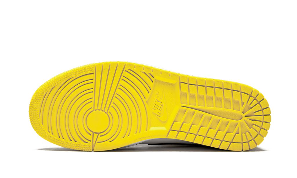 Jordan 1 Mid Yellow Toe Black